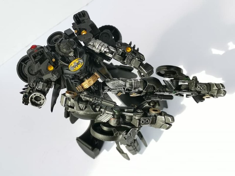 Image Of Transformers Batmobile Custom By Uncle Liang  (11 of 29)